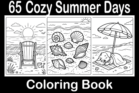 Download Cozy Summer Days Coloring Book - Premium Resources