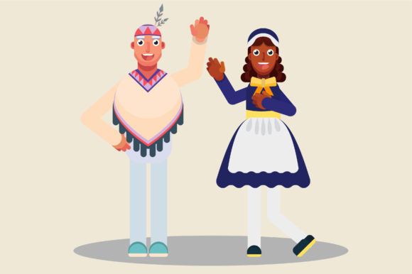 Download Teens Says Hello - Thanksgiving Theme - Teens Collection