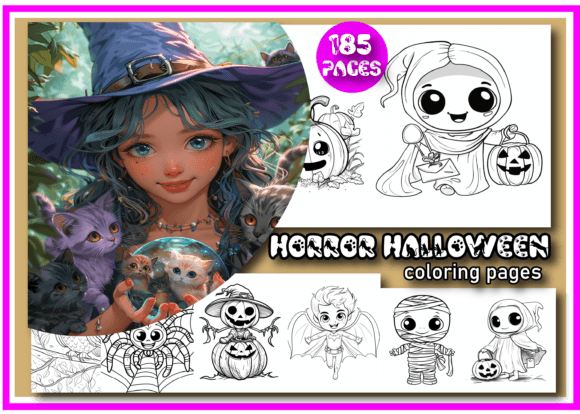 Download Horror Halloween Coloring Book for Kids - Coloring book for kids Collection
