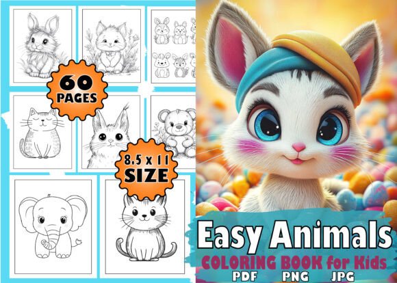 Download Easy Animal Coloring Book for Kids - Coloring book for kids Collection