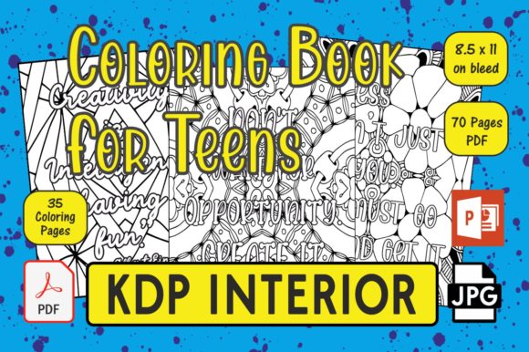 Download Coloring Book for Teens - Teens Collection