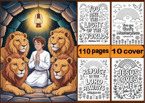Download 110 Pages Bible Coloring Book for Kids - Coloring book for kids Collection