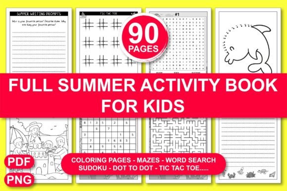 Download SUMMER ACTIVITY &amp; COLORING BOOK for KIDS - Coloring book for kids Collection