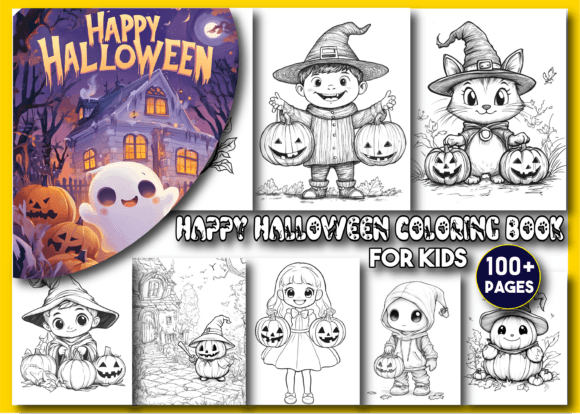 Download Happy Halloween Coloring Book for Kids - Coloring book for kids Collection