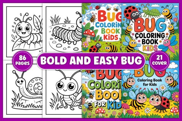 Download Bug Coloring Book for Kids - Coloring book for kids Collection