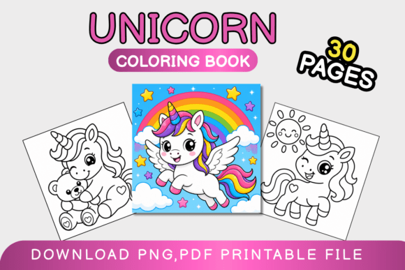 Download Unicorn Coloring Book for Kids - Coloring book for kids Collection