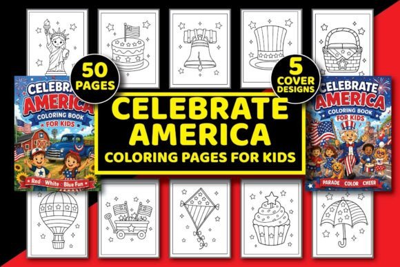 Download Celebrate America Coloring Book for Kids - Coloring book for kids Collection