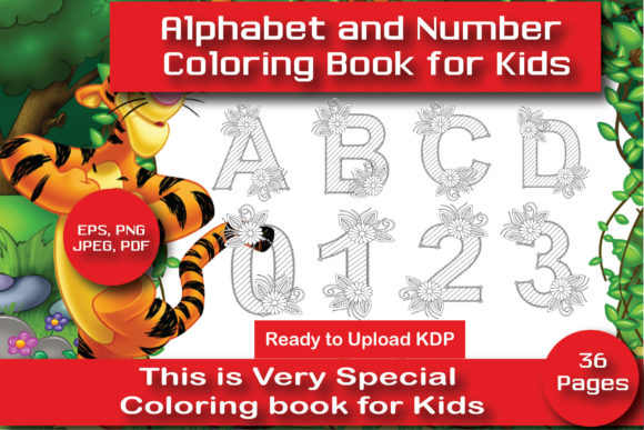 Download Alphabet &amp; Number Coloring Book for Kids - Coloring book for kids Collection