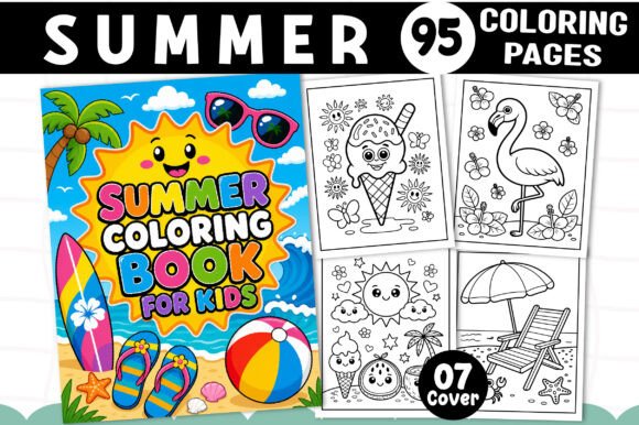 Download SUMMER COLORING BOOK for KIDS - Coloring book for kids Collection