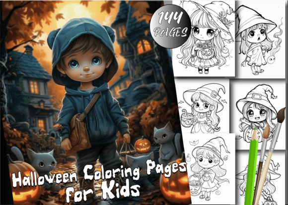 Download Halloween Coloring Book for Kids - Coloring book for kids Collection