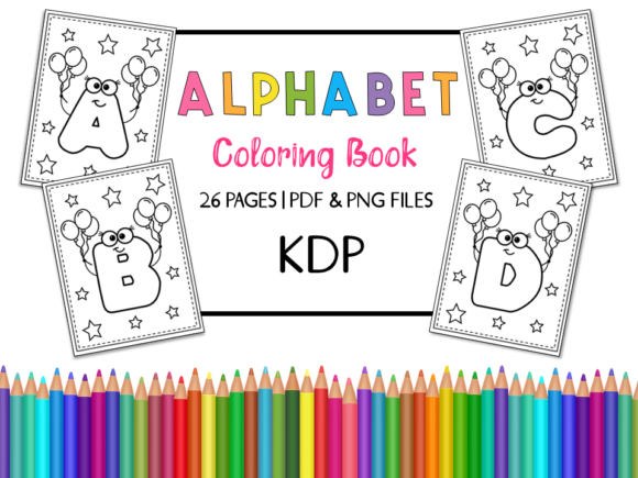 Download KDP Alphabet Coloring Book for Kids - Coloring book for kids Collection
