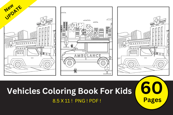 Download Vehicles Coloring Book for Kids - Coloring book for kids Collection